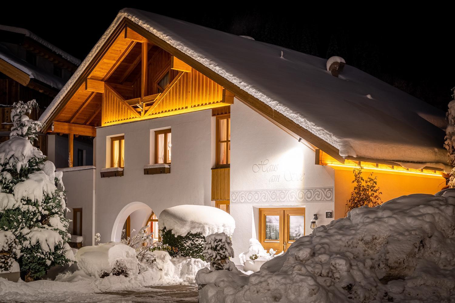 Ferienhaus Am Burgsee Ladis Bagian luar foto