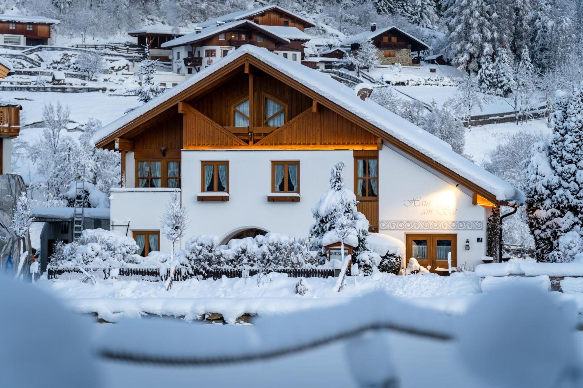 Ferienhaus Am Burgsee Villa Ladis Bagian luar foto